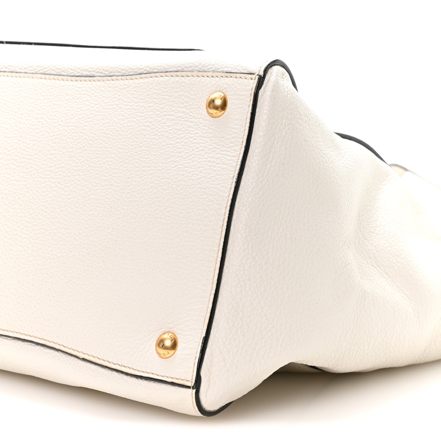 Prada Vitello Daino Shopping Tote Talco 10 of 10