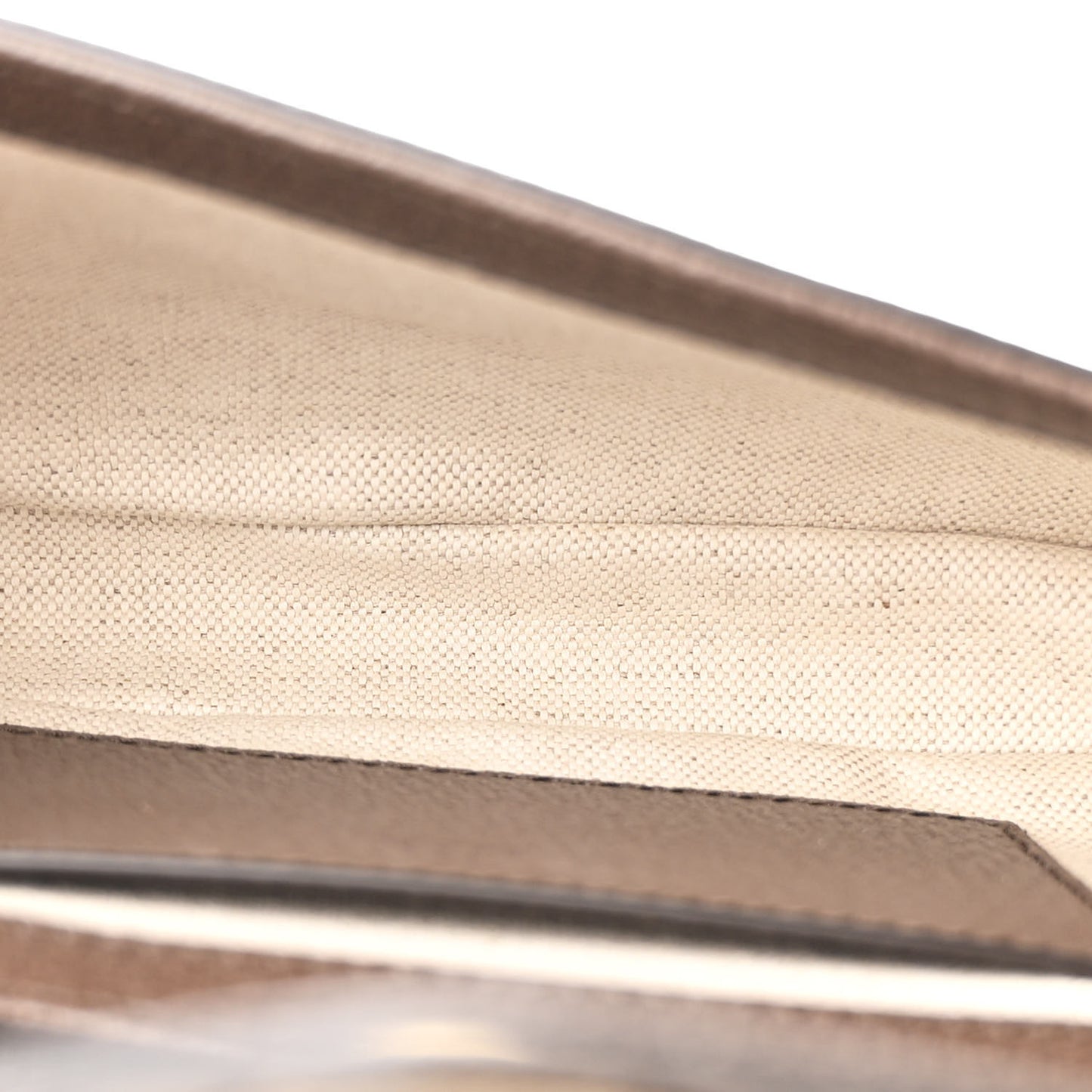 GG Supreme Monogram Textured Dollar Calfskin Web Mini Ophidia Envelope Shoulder Bag Beige Ebony New Acero