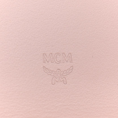 MCM Visetos Large Patricia Wallet On Chain Soft Pink 6 of 8