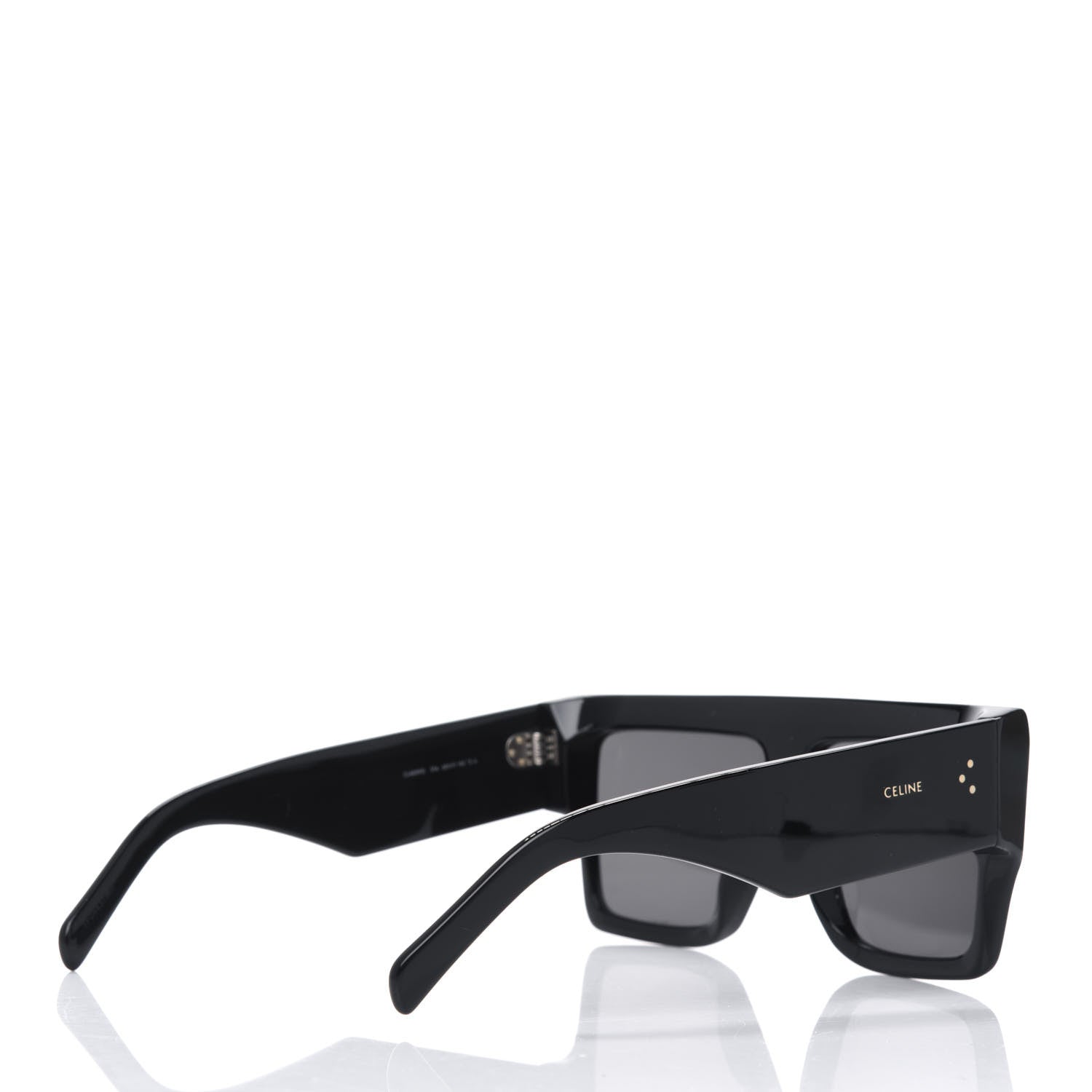 Celine Rectangular Sunglasses CL400921 Black 4 of 4