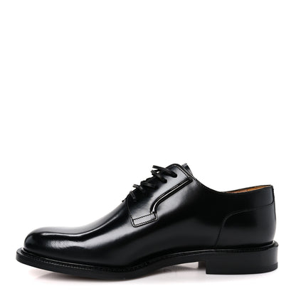 Christian Dior Calfskin Mens Derby Shoes 42 Black 1 of 10