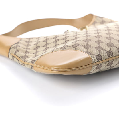 Gucci Monogram Jackie O Hobo Brown 6 of 10