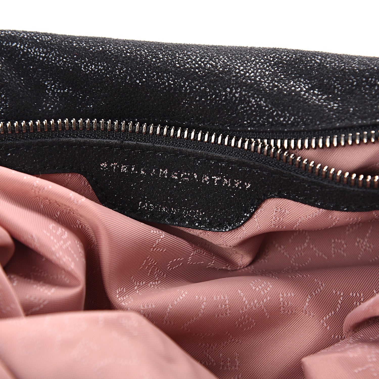 Stella McCartney Shaggy Deer Falabella Fold Over Tote Black 5 of 8