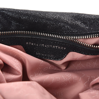 Stella McCartney Shaggy Deer Falabella Fold Over Tote Black 5 of 8