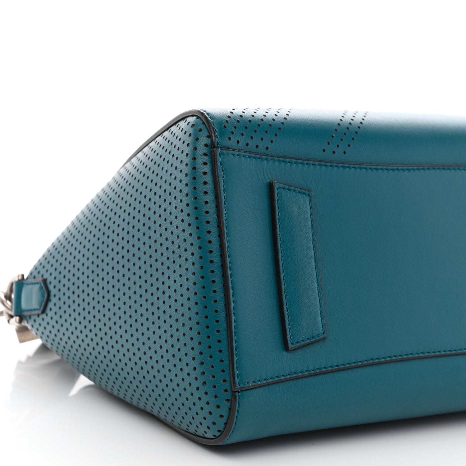 Givenchy Lambskin Perforated Small Antigona Blue 9 of 10