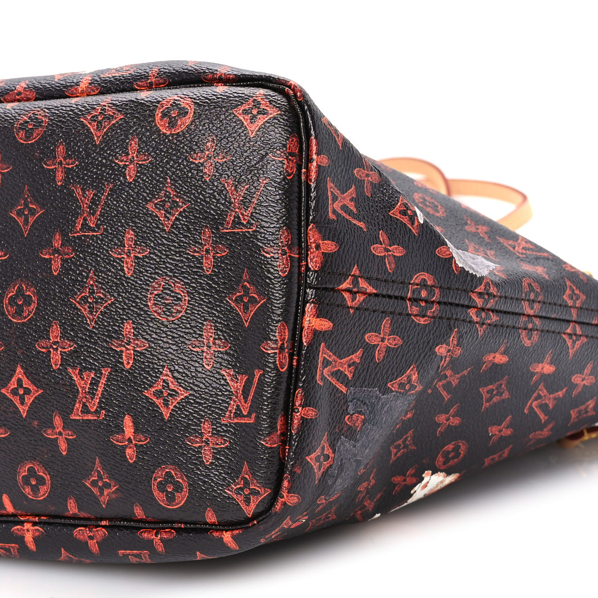 Louis Vuitton Catogram Neverfull MM Marron 10 of 10