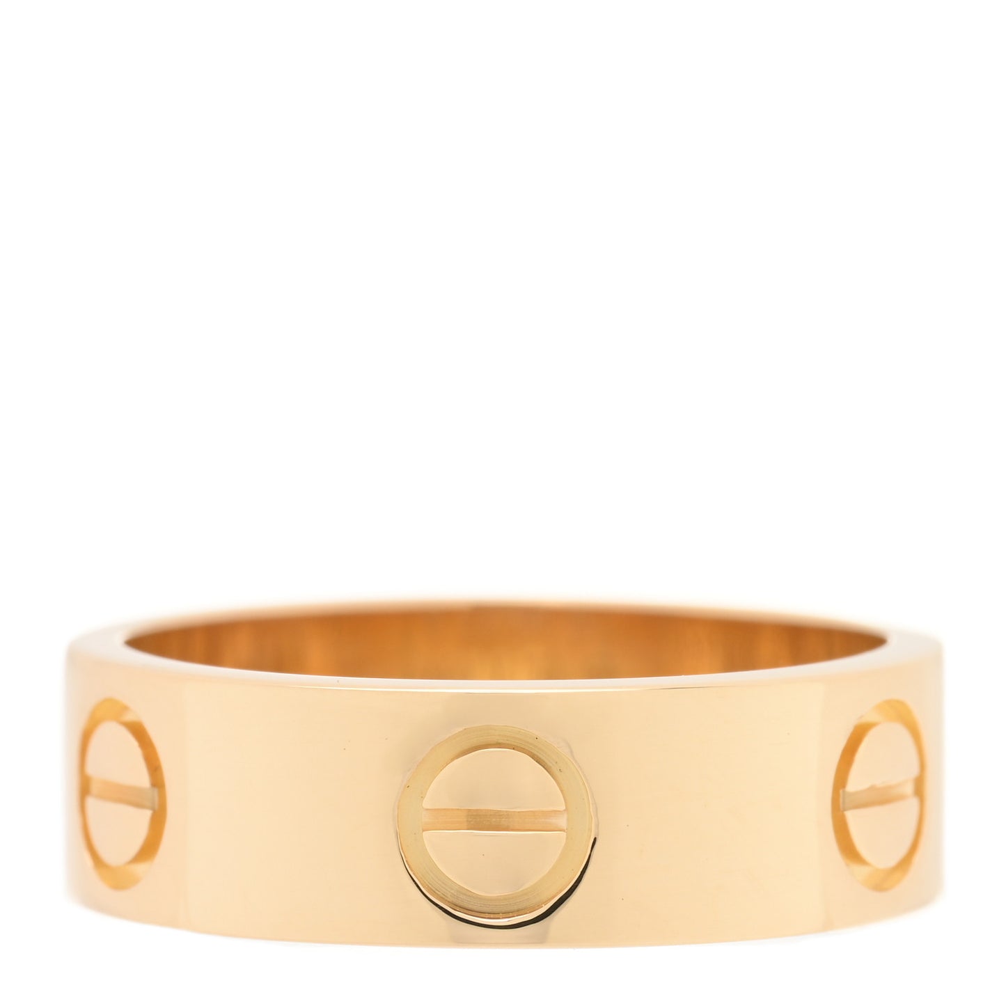 18K Yellow Gold 5.5mm LOVE Ring 50 5.25