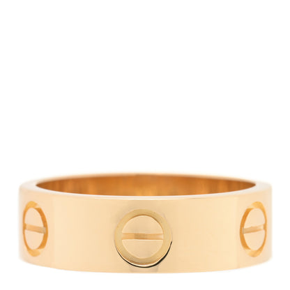 Cartier 18K Yellow Gold 5.5mm LOVE Ring 50 5.25 3 of 5