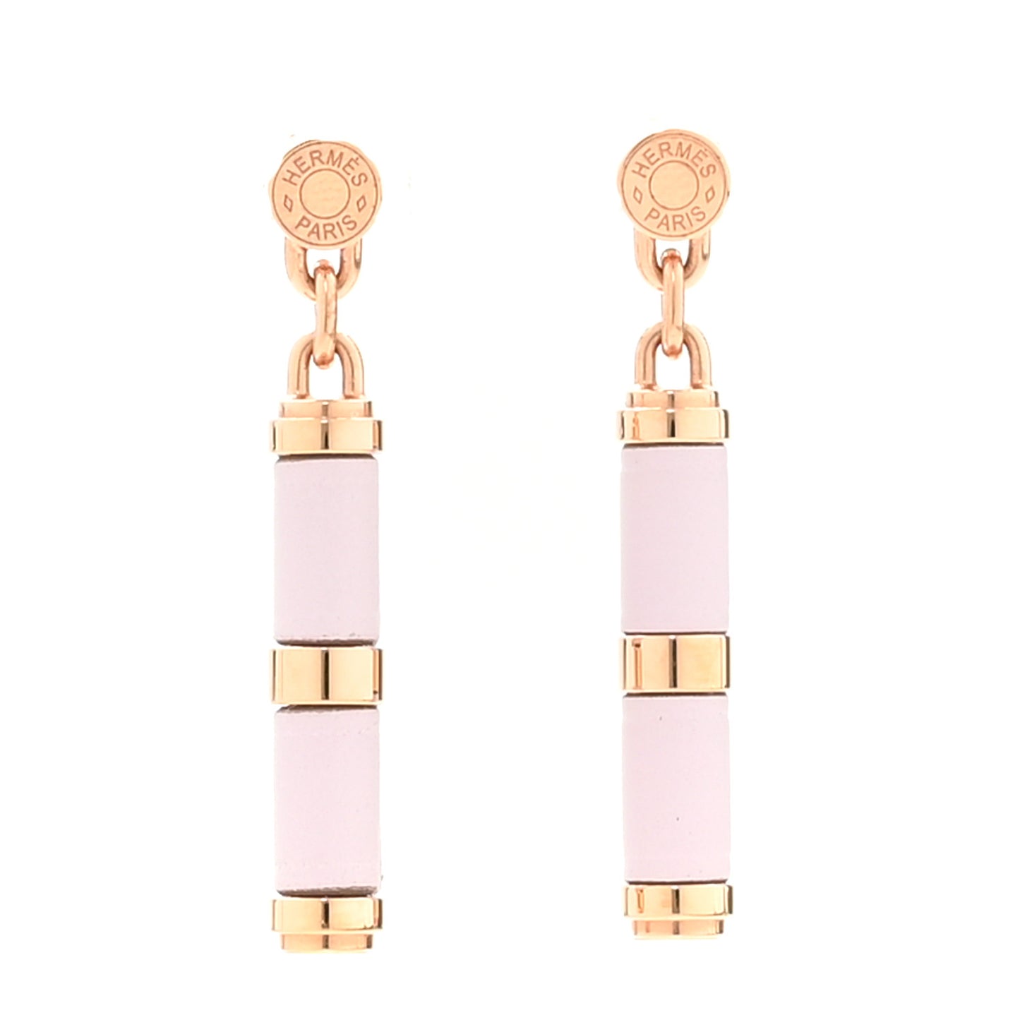 Swift PM Charniere Earrings Mauve Pale