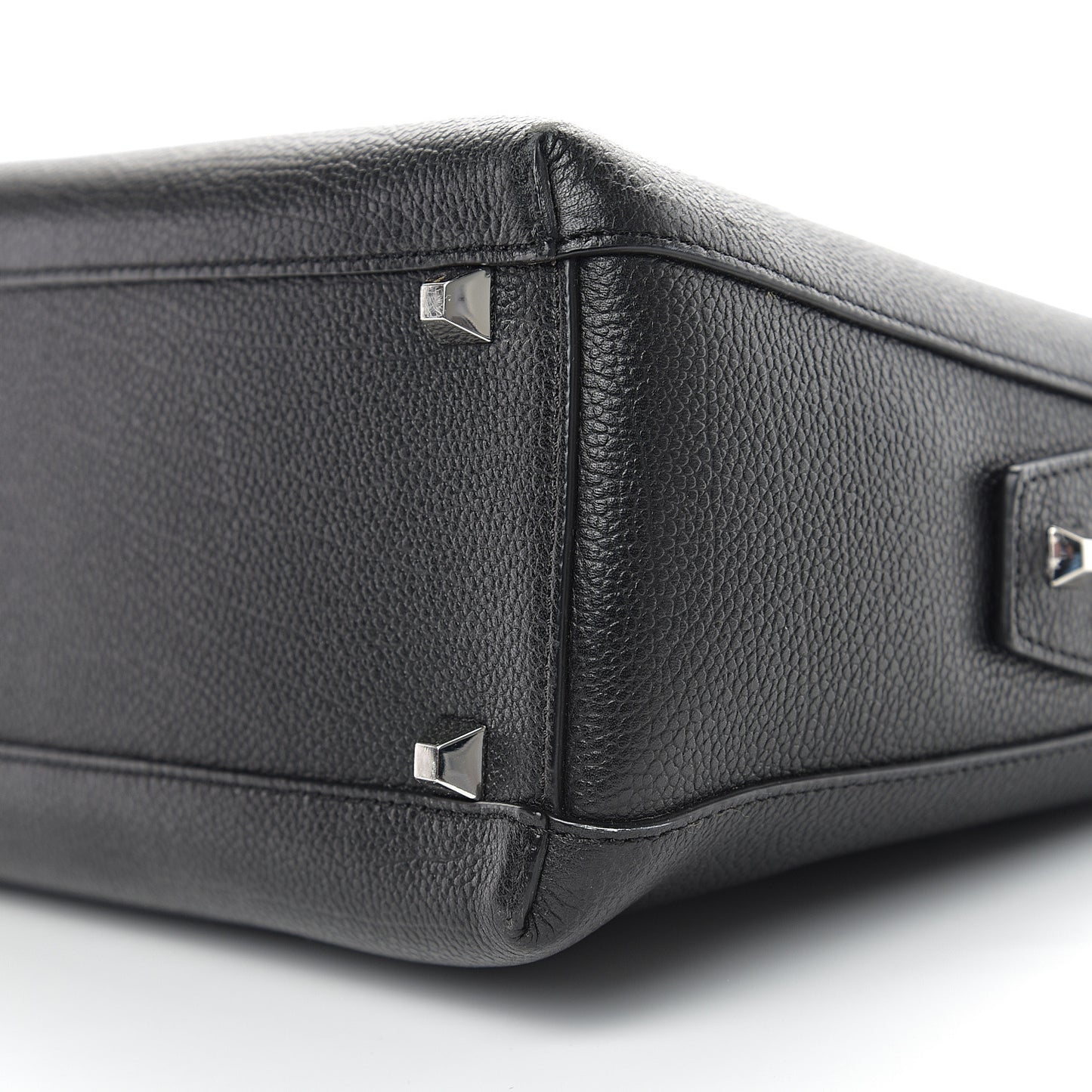 Grained Calfskin Medium Ella Boston Black