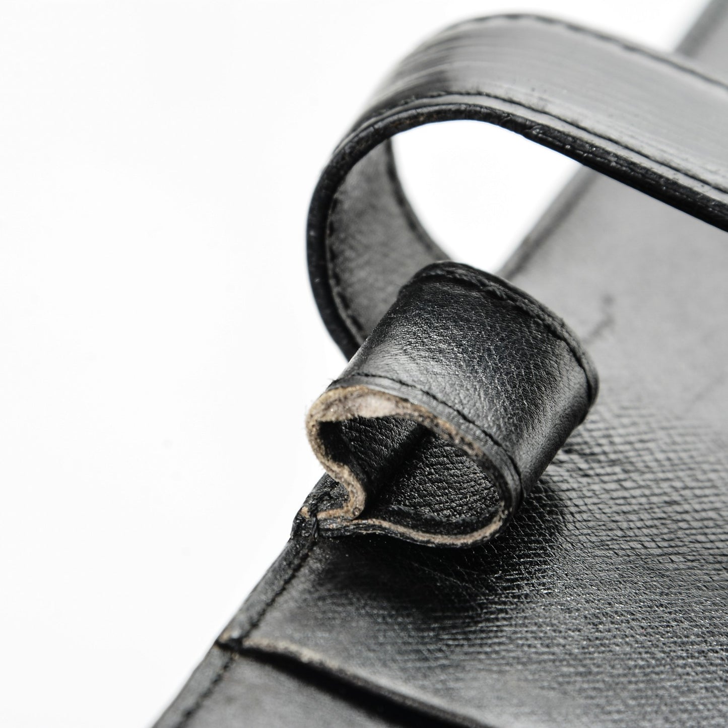 Epi Medium Ring Agenda Cover Black