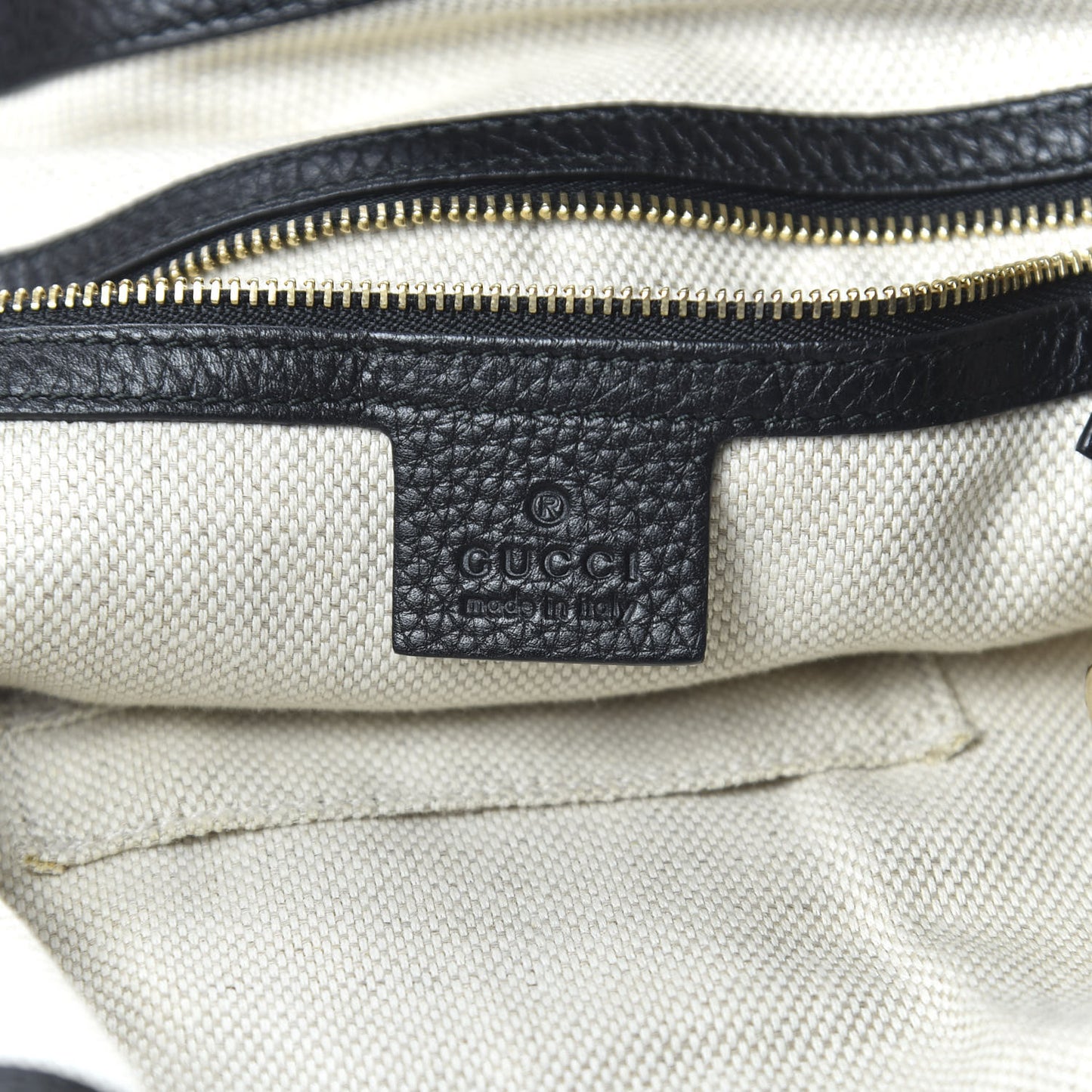 Pebbled Calfskin Medium Soho Shoulder Bag Black