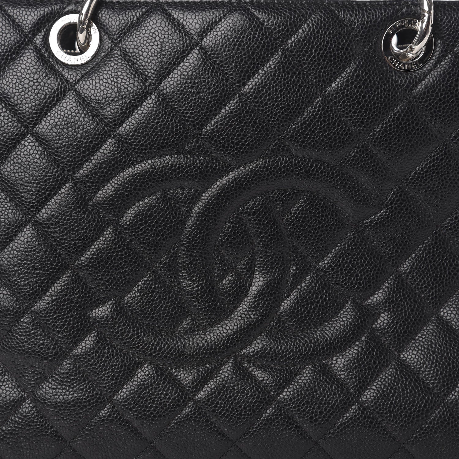 Chanel Caviar Quilted XL Grand Shopping Tote GST Black 20 of 20