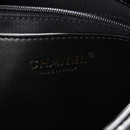 Chanel Calfskin Quilted Maxi Hobo Black 6 of 10