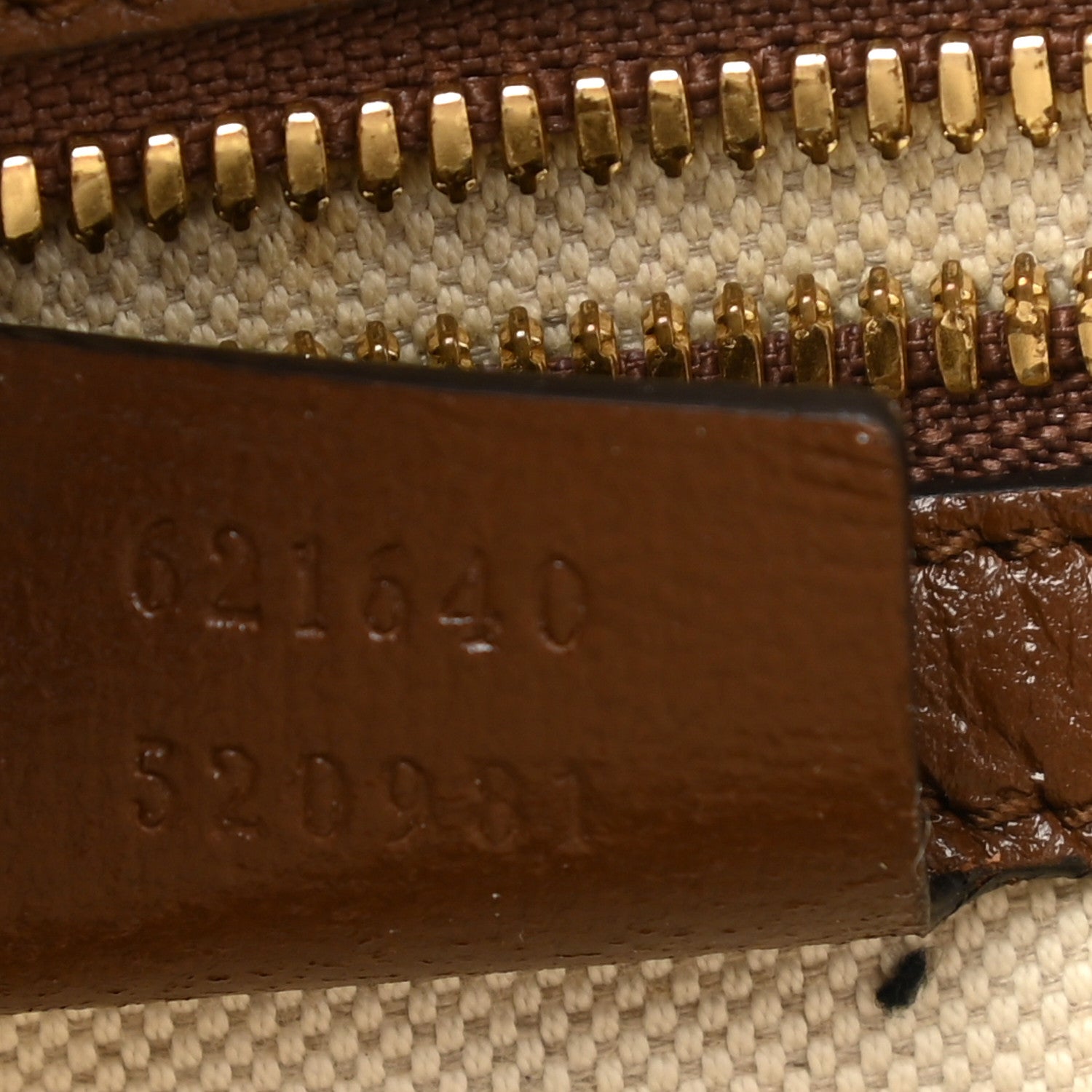 Gucci GG Supreme Monogram Azalea Calfskin Horsebit 1955 Duffle Bag Beige Ebony Brown Sugar 5 of 17