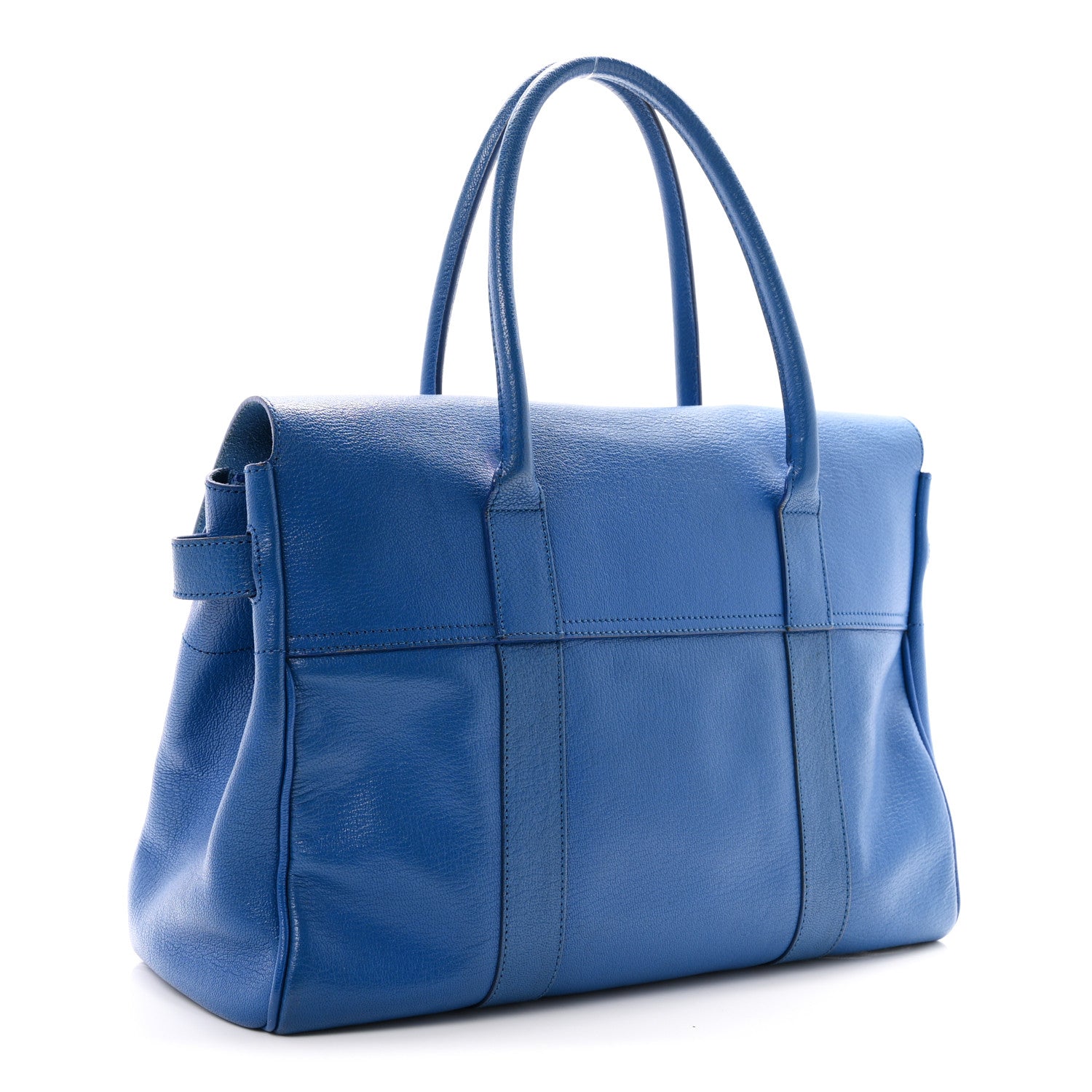 Mulberry Glossy Goatskin Bayswater Bluebell Blue 3 of 10