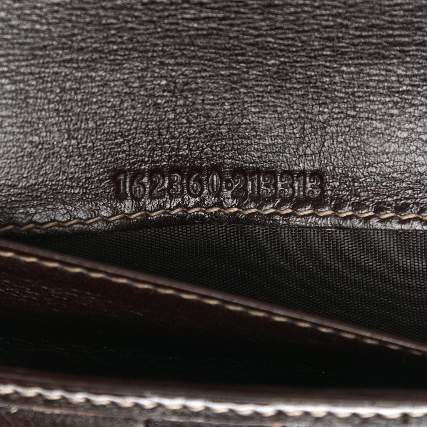 Calfskin Britt Continental Wallet Brown