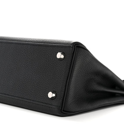 Hermes Togo Kelly Retourne 25 Black 10 of 14