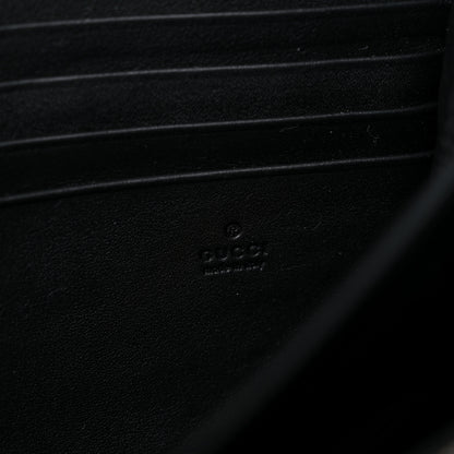 Gucci Velvet GG Monogram Mini Dionysus Chain Wallet Black 7 of 9