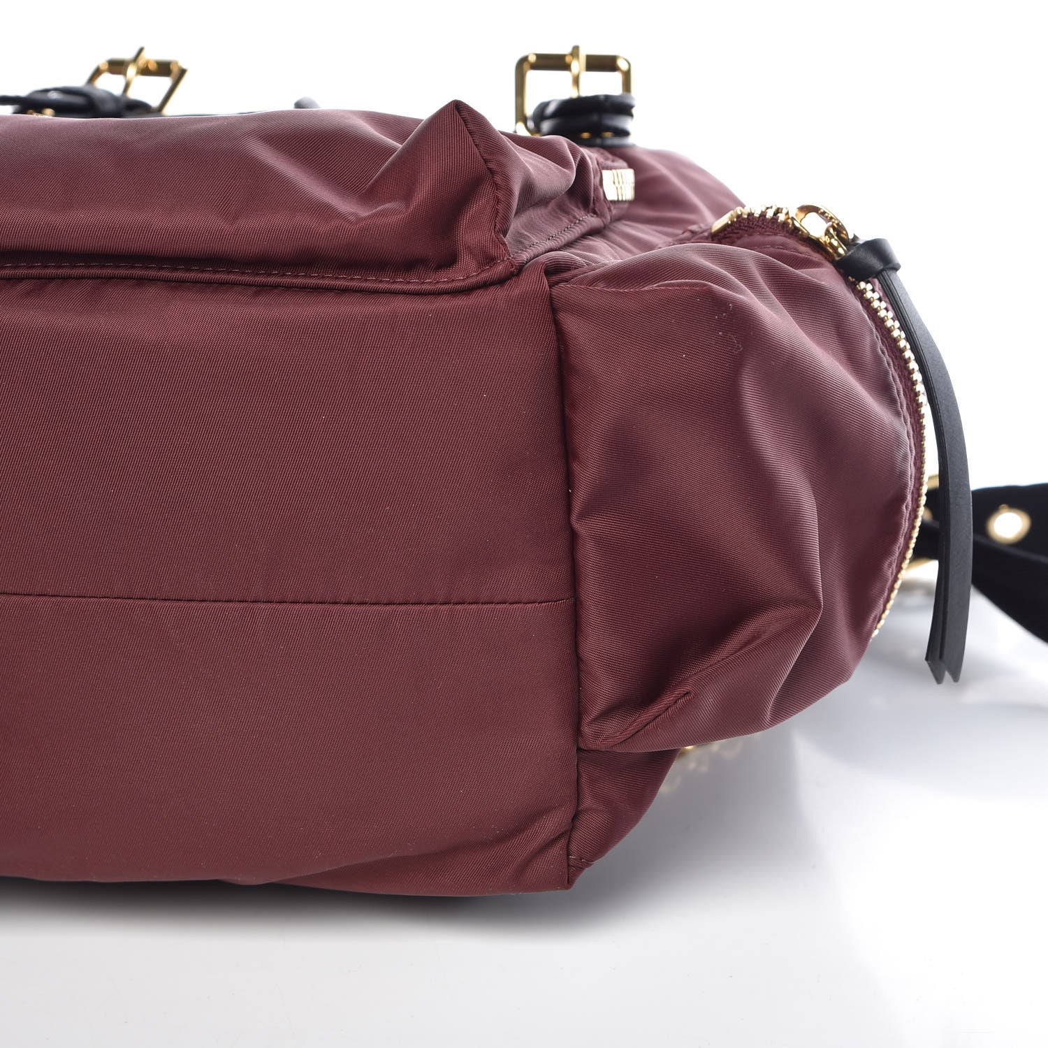 Burberry Nylon Medium Rucksack Backpack Burgundy Red 10 of 16