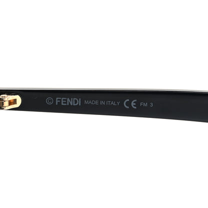Fendi Acetate Pearl Sunglasses FF 0296/S Black 5 of 7