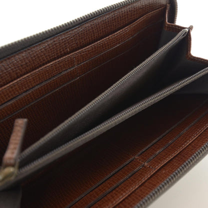 Fendi Zucca Spalmati Zip Around Wallet Tobacco Cioccolato 5 of 6