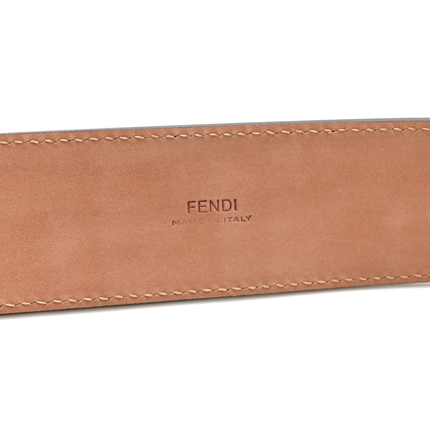 Fendi Calfskin F is Fendi FF 1974 Embossed Belt 90 36 Black 5 of 8