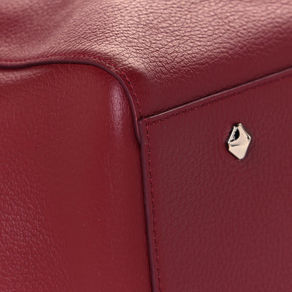 MCM Grained Calfskin Medium Reversible Wandel Tote Ruby Tan 9 of 20