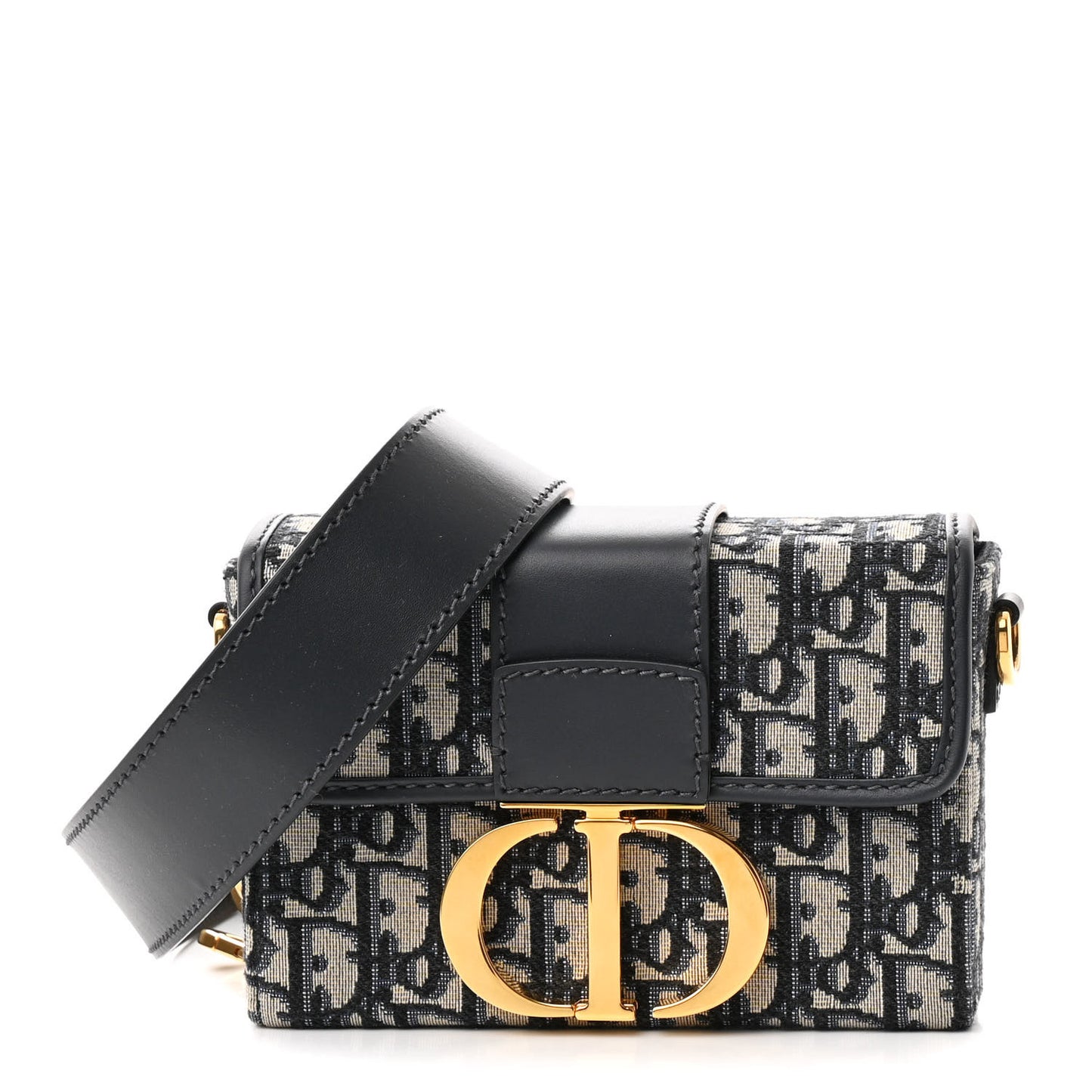 Oblique 30 Montaigne Box Bag Blue