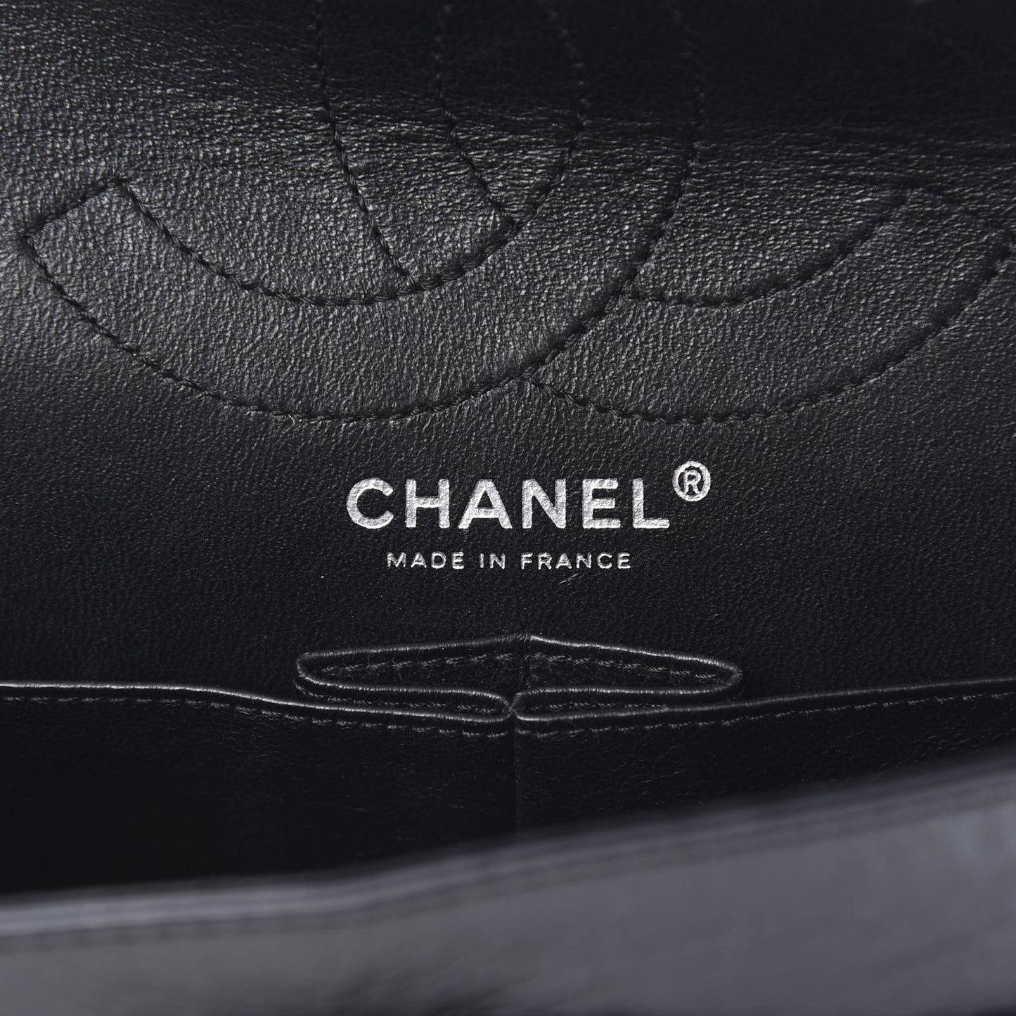 Aged Calfskin Quilted 2.55 Reissue 226 Flap So Black