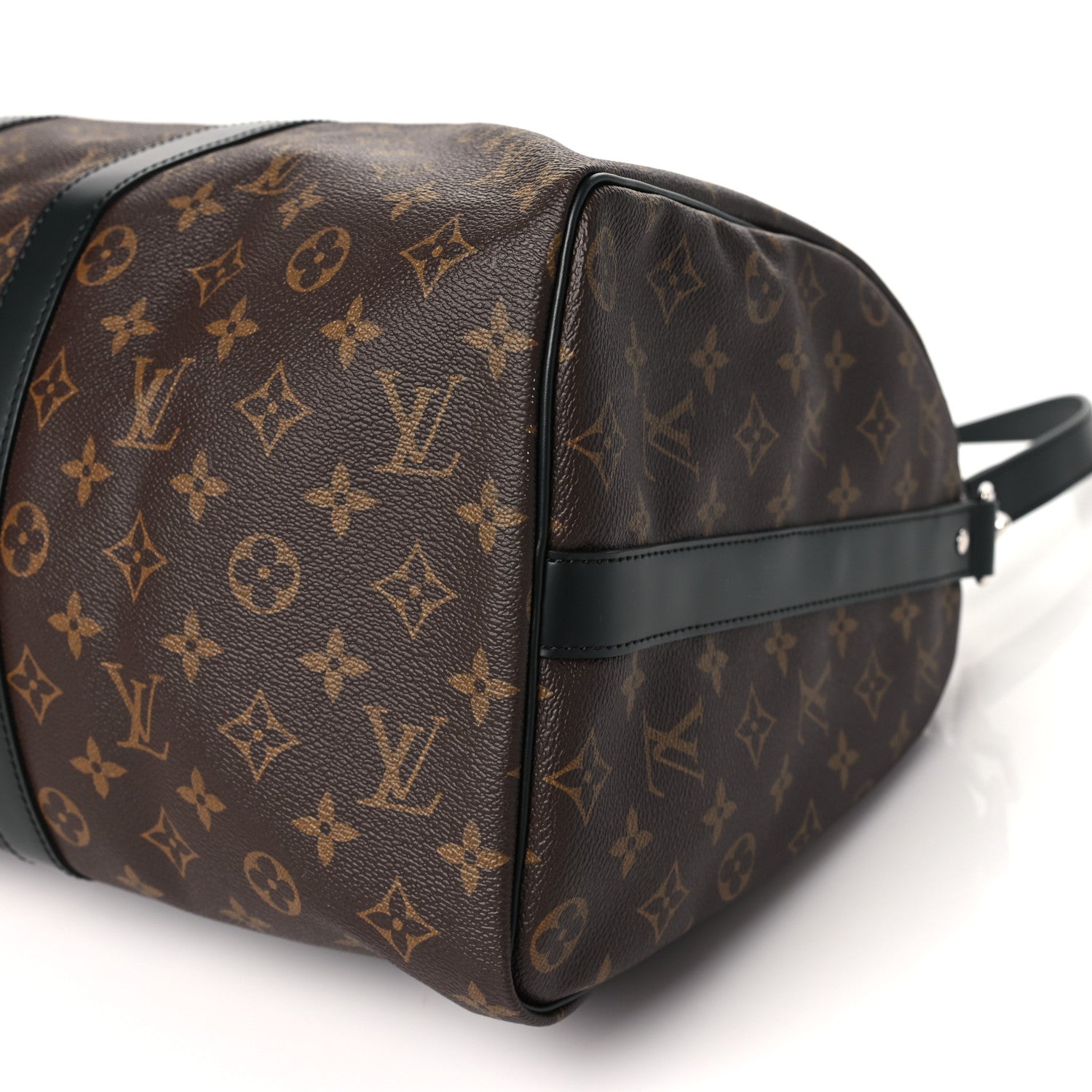 Louis Vuitton Monogram Macassar Keepall Bandouliere 45 8 of 8