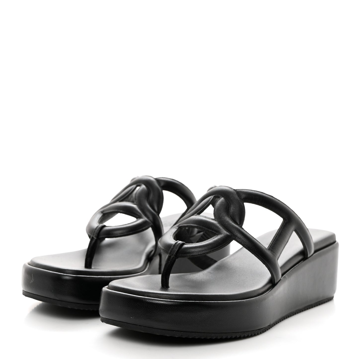 Nappa Gipsy Sandals 35 Black