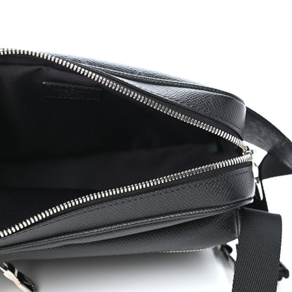 Louis Vuitton Taiga Monogram Outdoor Bumbag Black 5 of 9