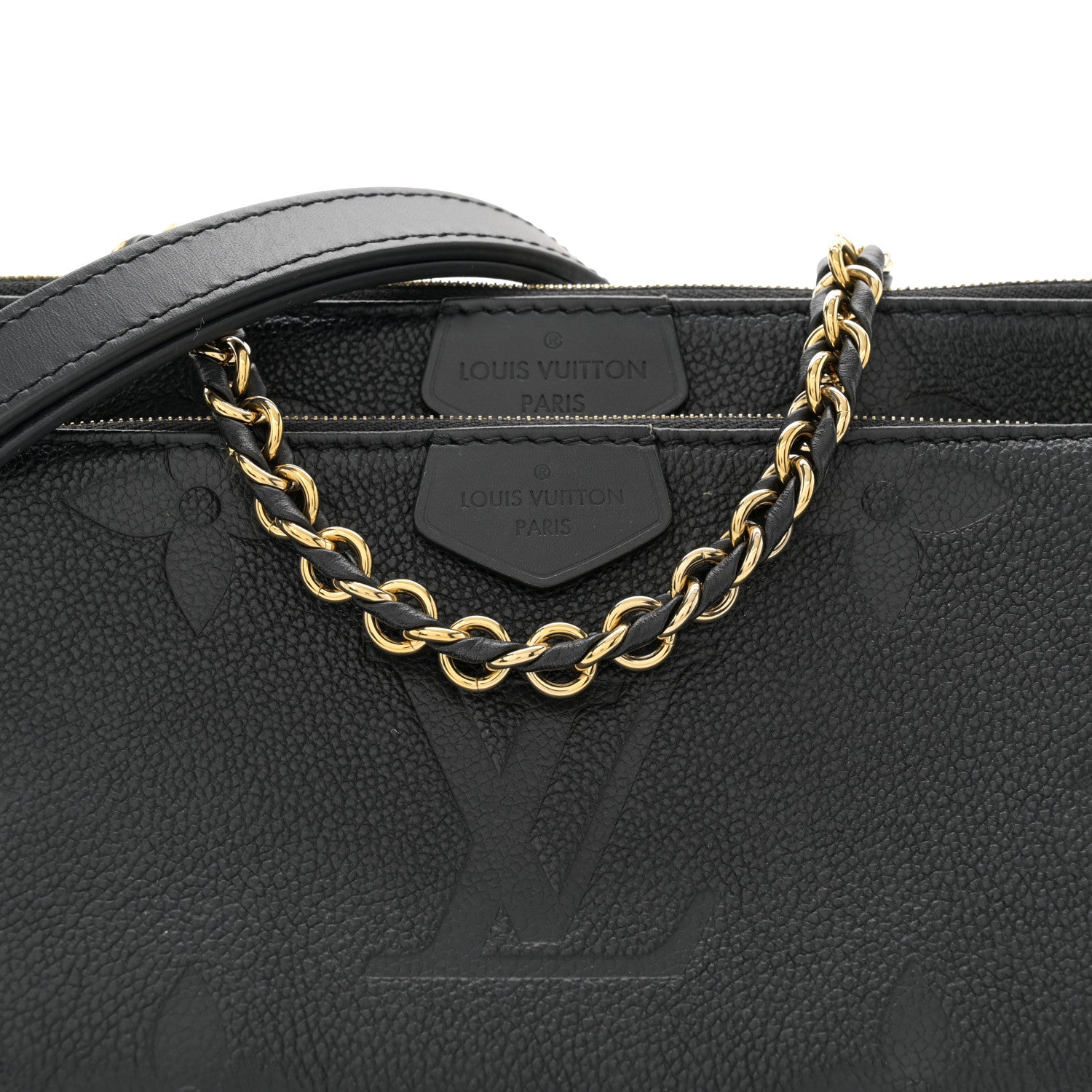 Louis Vuitton Empreinte Monogram Giant Multi Pochette Accessories Black 8 of 10