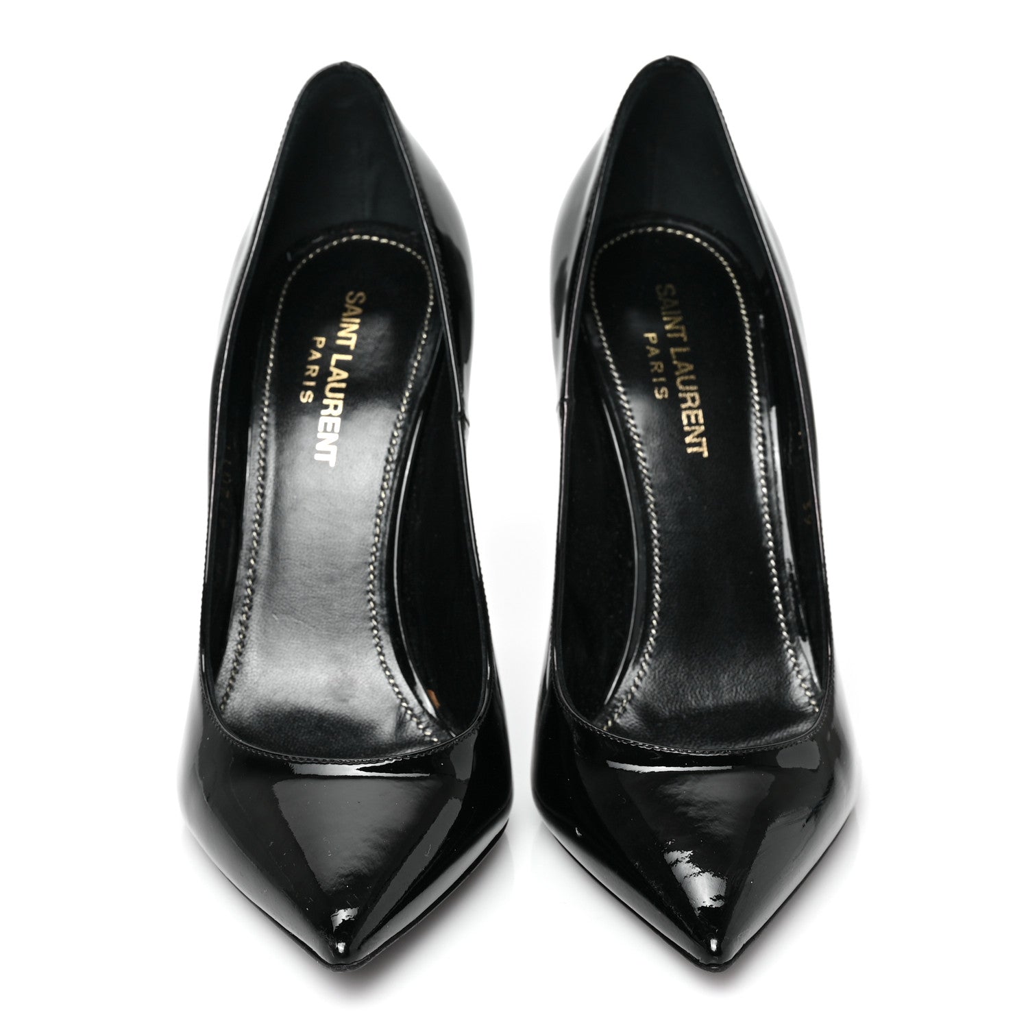 Saint Laurent Patent Opyum 110 Pumps 39 Black 2 of 8