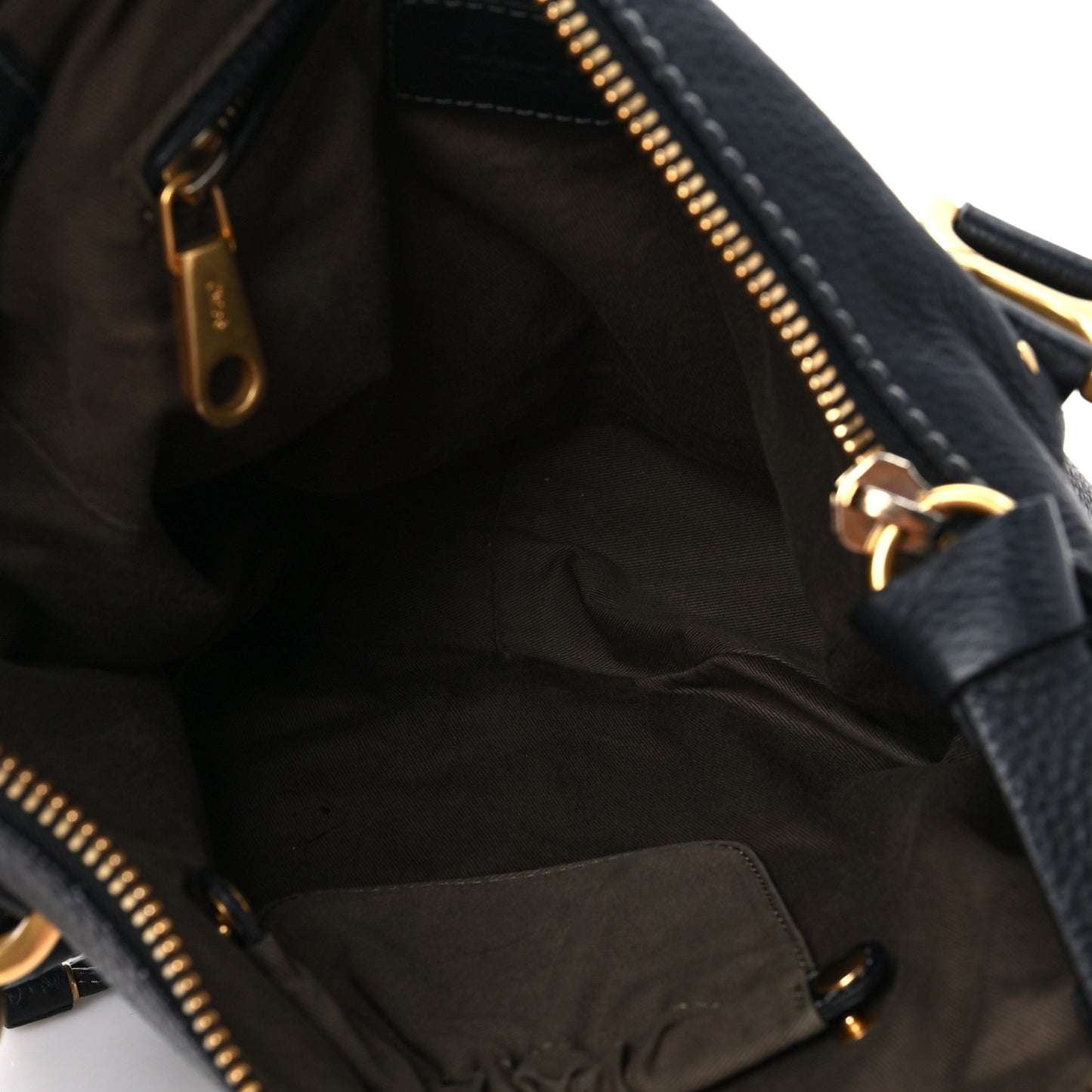 Calfskin Medium Marcie Satchel Black