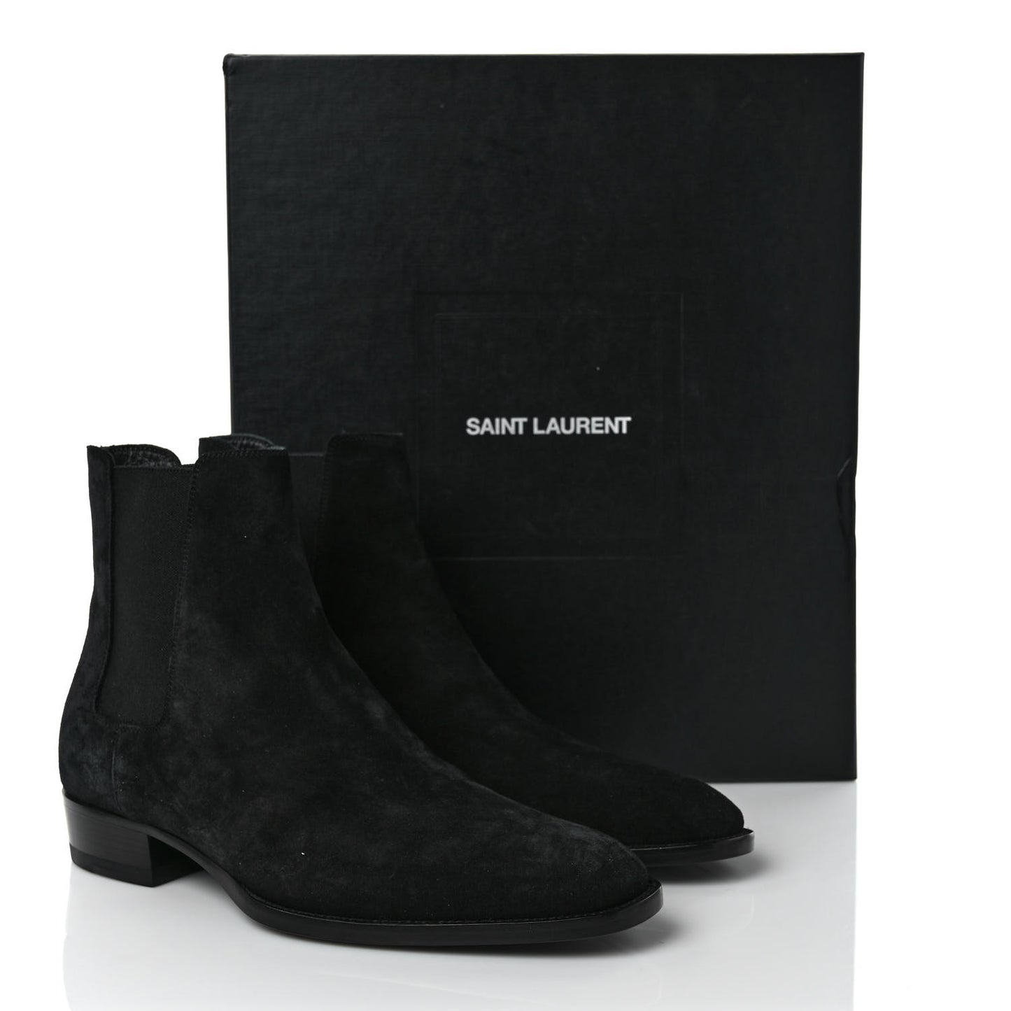 Mens Suede Chelsea Boots 39