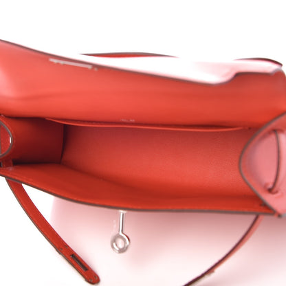 Hermes Swift Kelly Pochette Clutch Capucine 5 of 8