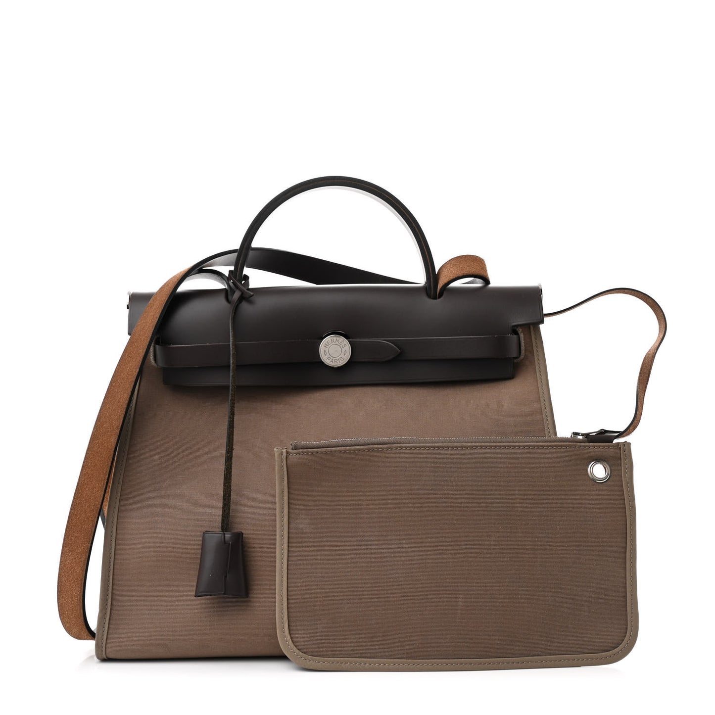 Vache Hunter Toile Herbag Zip 31 PM Etoupe Ebene