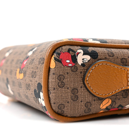 Gucci X DISNEY Mini Vintage GG Supreme Monogram Mickey Mouse Shoulder Bag Beige Vintage Sun Oil 10 of 10