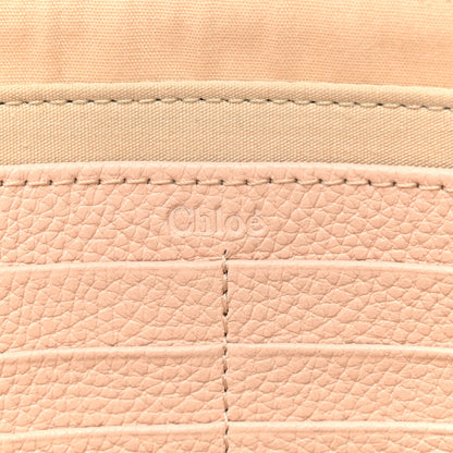 Chloe Grained Calfskin Joe Clutch Cement Pink 6 of 11