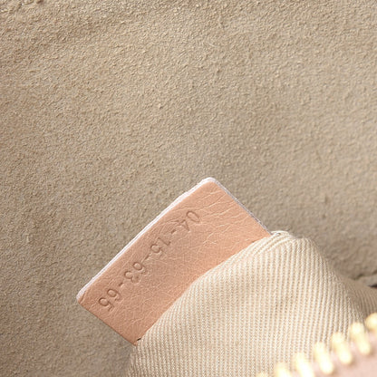 Chloe Calfskin Braided Medium Marcie Satchel Powder Beige 7 of 9