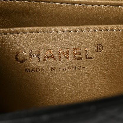 Chanel Lambskin Quilted Mini Pearl Crush Flap Black 6 of 11