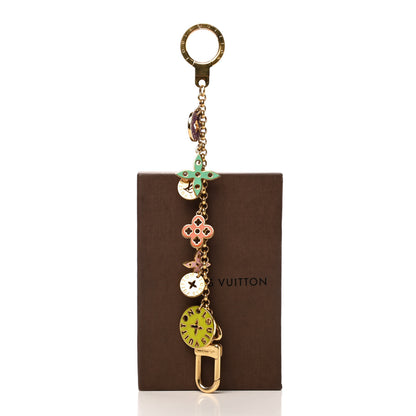 Louis Vuitton Enamel Looping Key Chain Bag Charm Multicolor 5 of 5