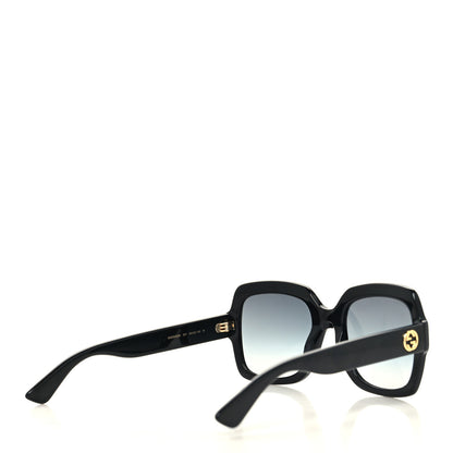 Gucci Acetate Square Frame Sunglasses GG0036S Black 4 of 8
