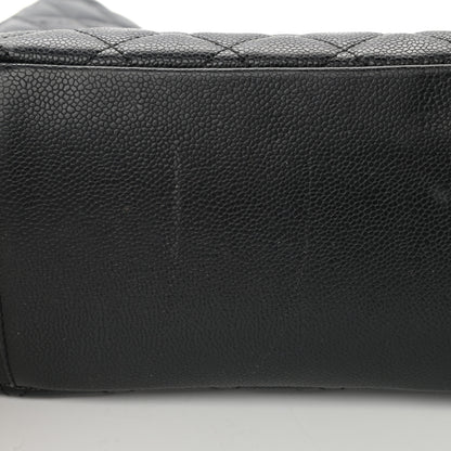 Chanel Caviar Quilted Grand Shopping Tote GST Black 15 of 19