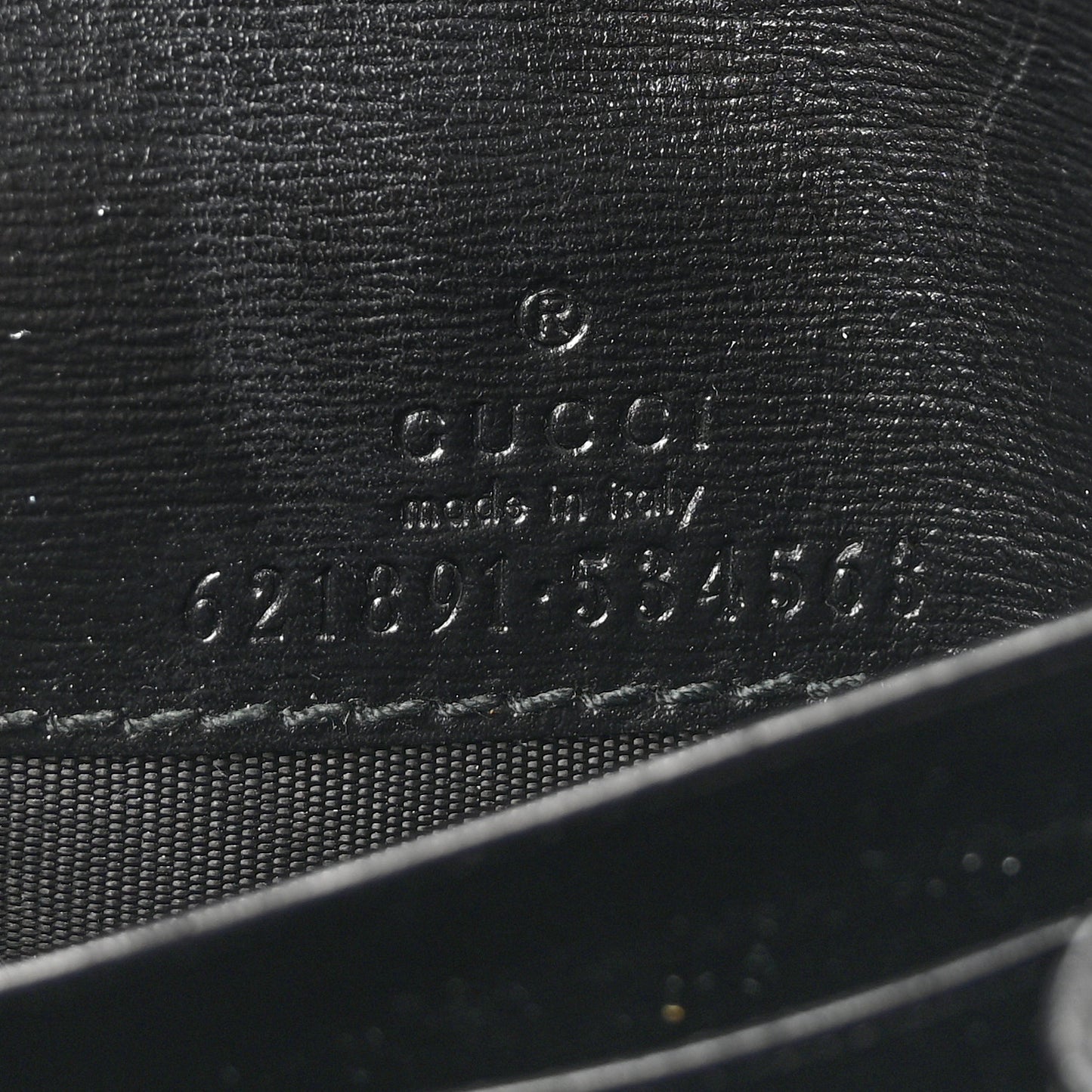 Boarded Plutone Calfskin Horsebit 1955 Flap Card Case Wallet Black