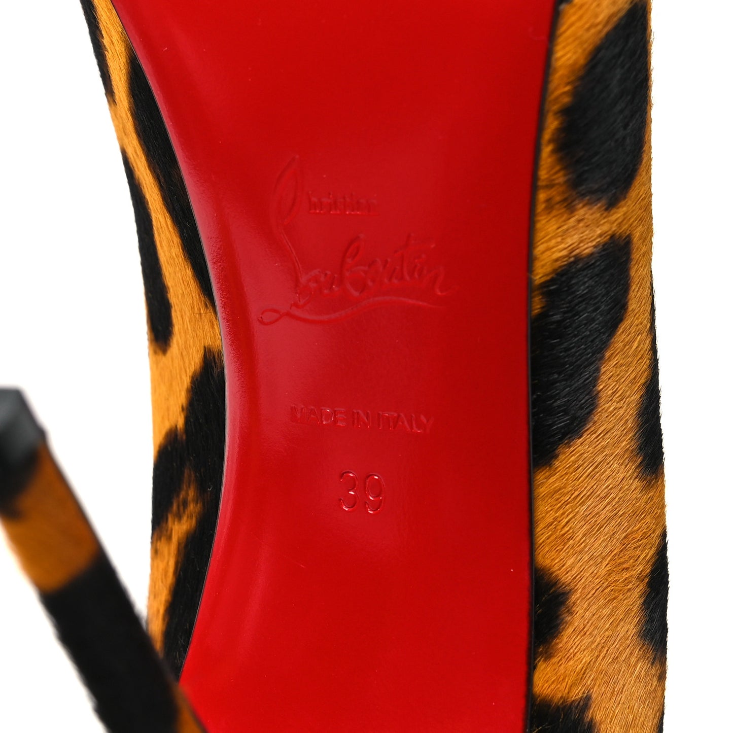 Calf Hair Leopard Kate 100 Pumps 39 Spicy