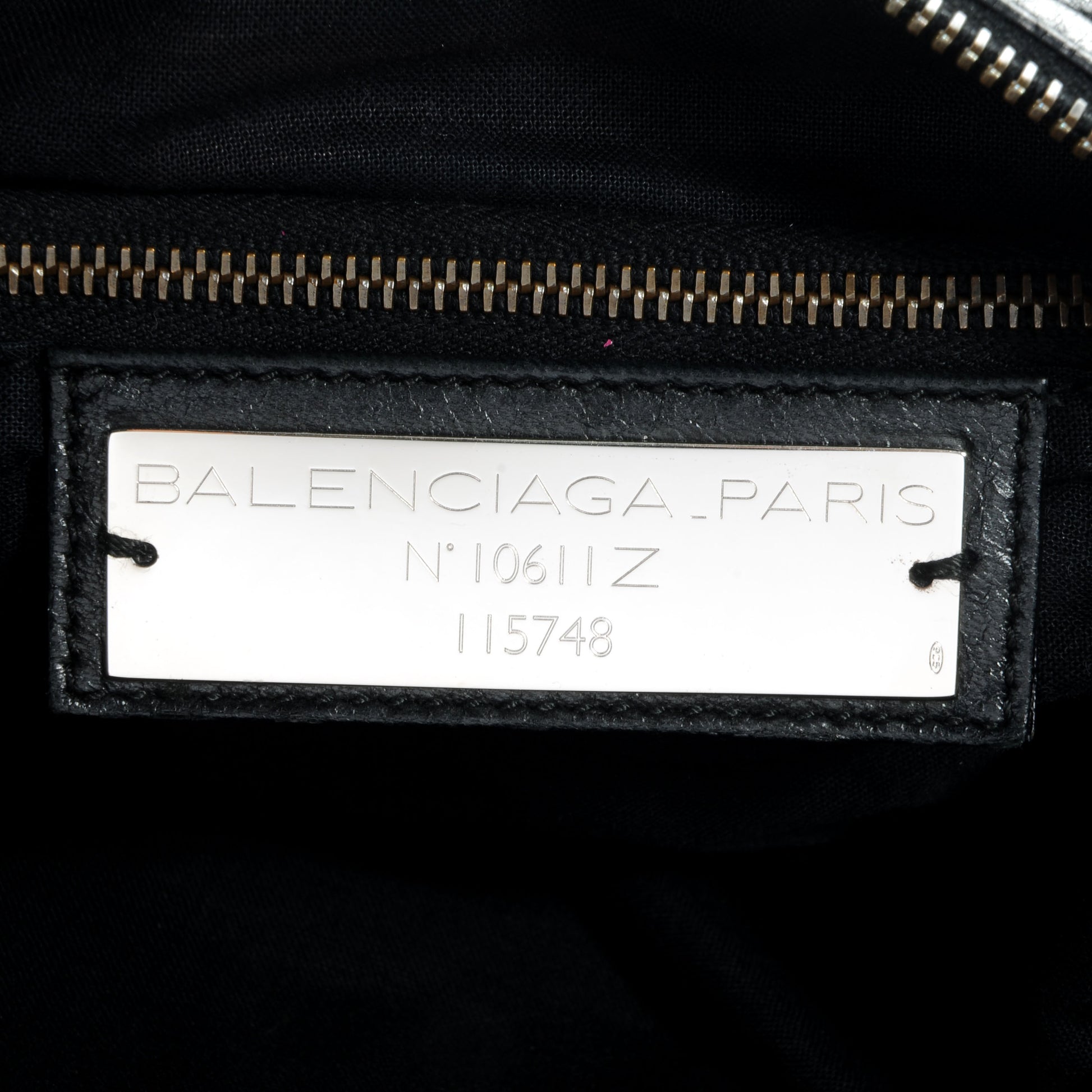 Balenciaga Agneau Classic Hardware City Black 7 of 9
