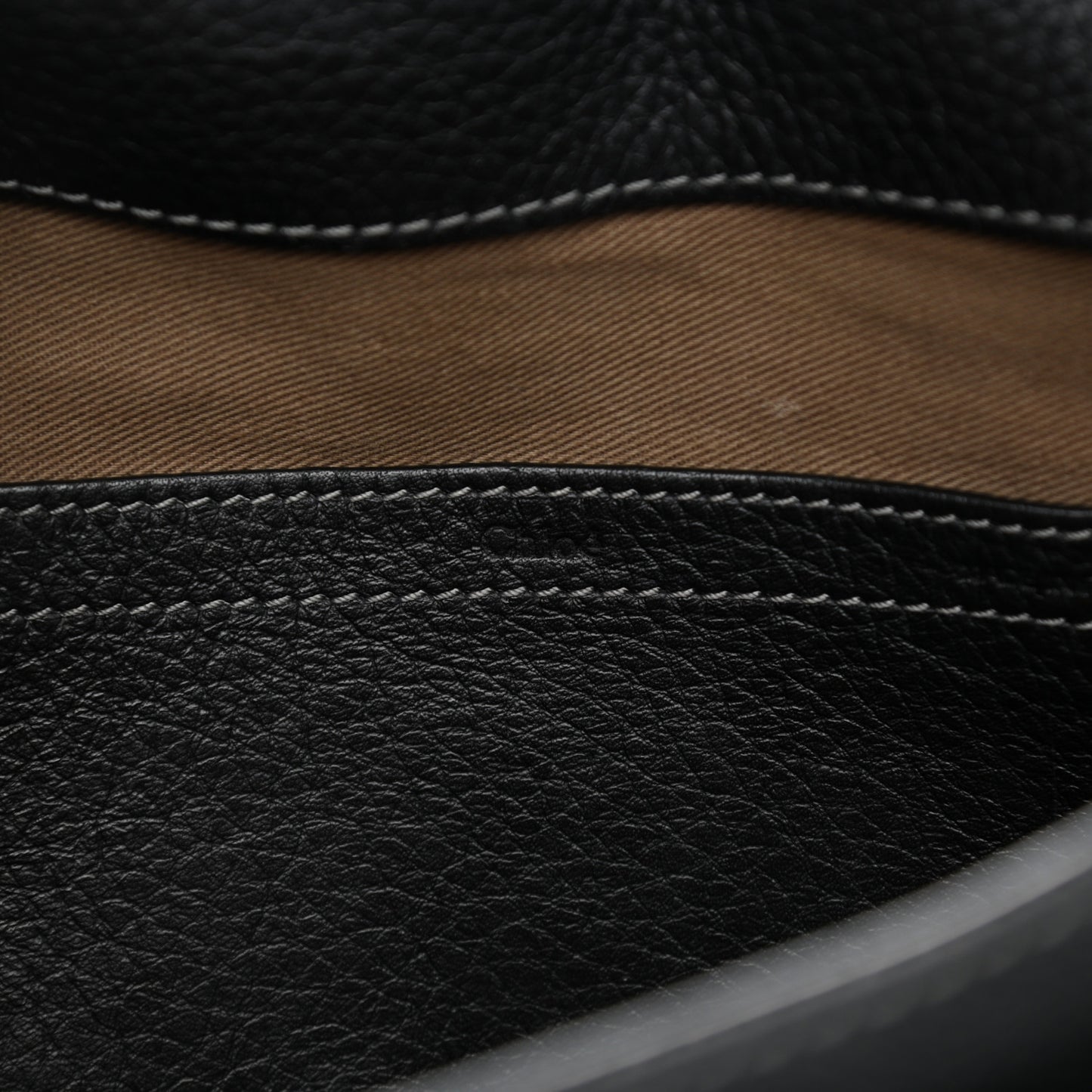 Calfskin Medium Marcie Round Crossbody Bag Black